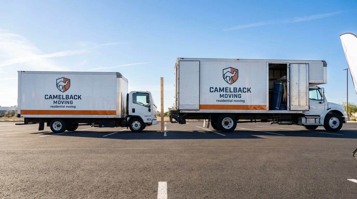 Moving truck size capacity guide in Saranac Lake
